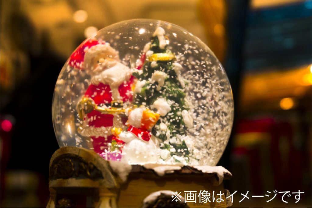 クリスマススノードーム