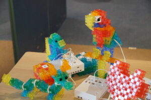 みらいラボホリデー　ブロックロボ体験