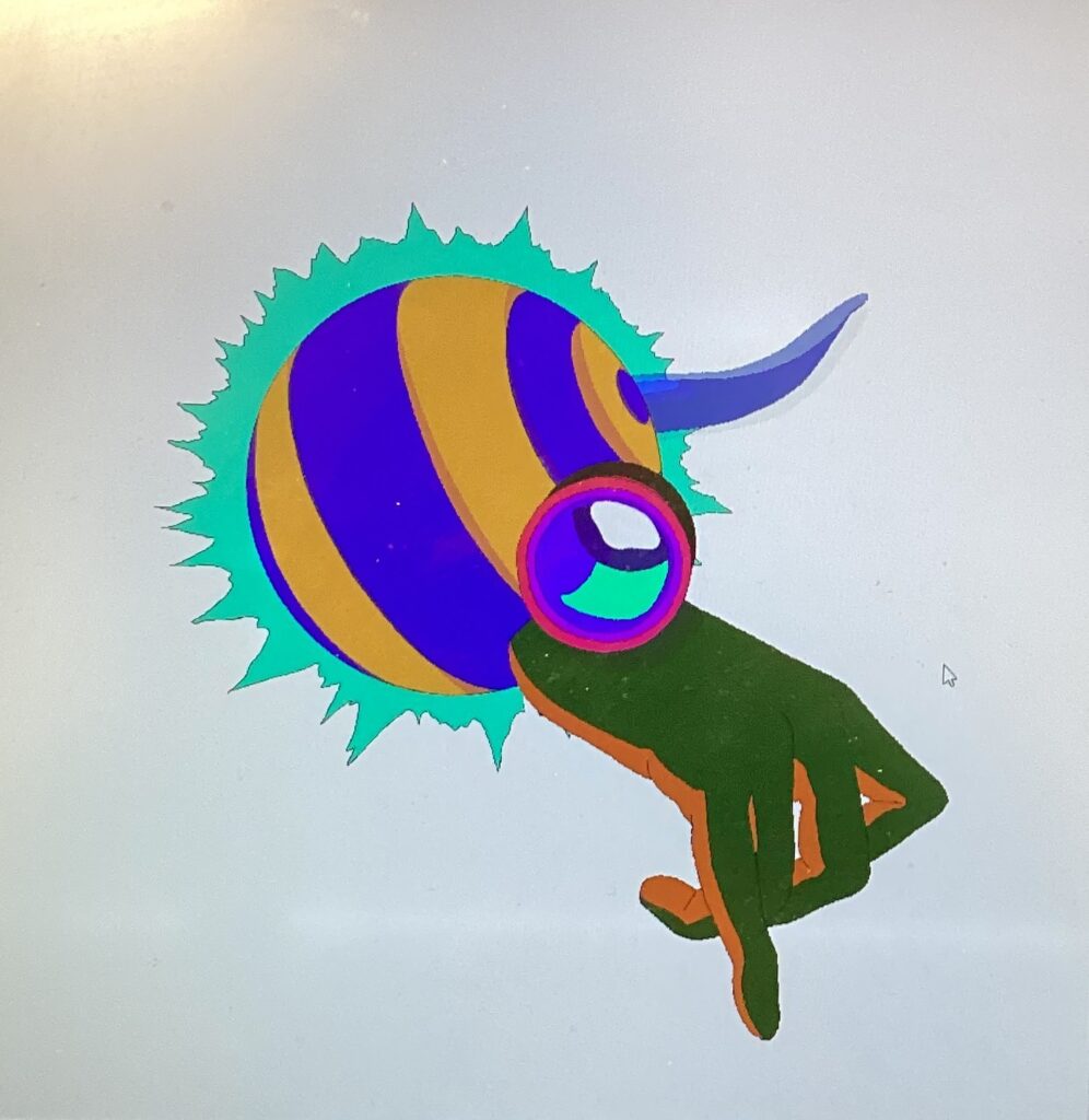 アニメーションコラージュ 創世紀