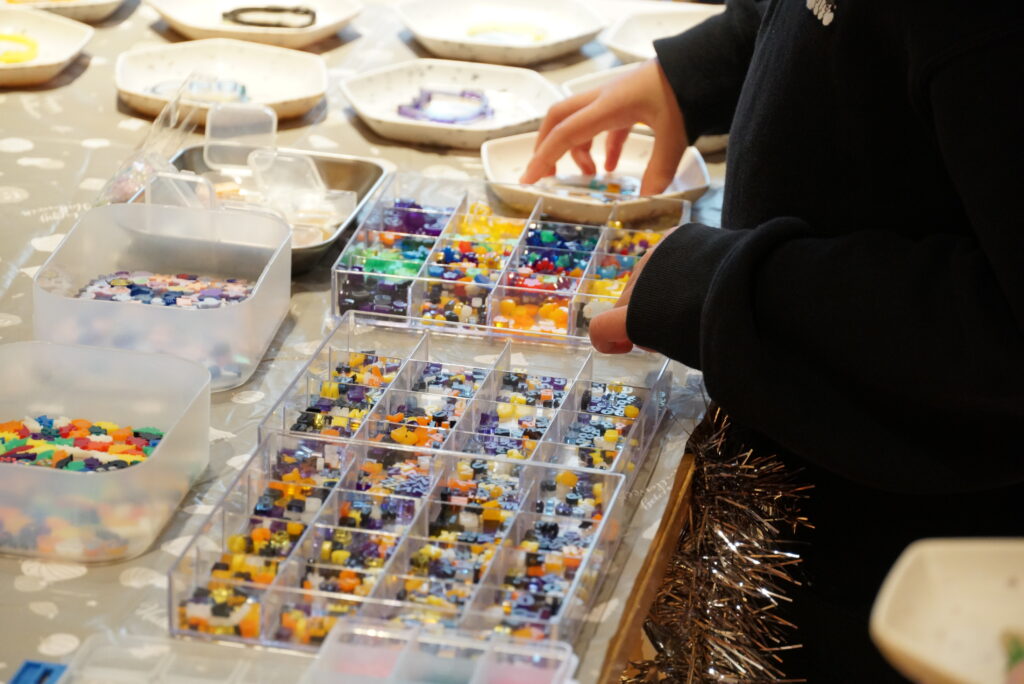 バレンタインシェイカーアクリルキーチェーン